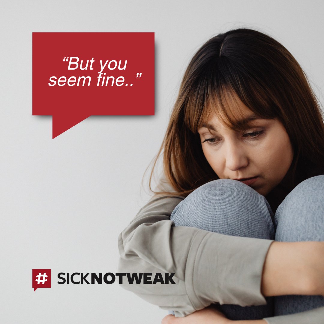 SickNotWeak's tweet photo. Sometimes people say things because they want to help.

But good intentions don't always make the words helpful.

“You seem fine.”

“Just focus on the positive.”

Sometimes you don't need someone to fix it.

You need someone to listen.

#SickNotWeak #MIAW2026 https://t.co/wxklnmVZBU