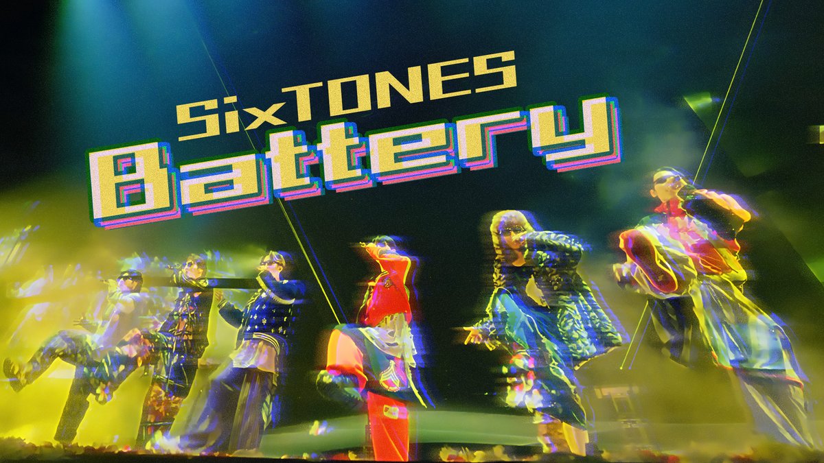SixTONES_SME's tweet photo. ＼🪩ライブ映像公開🪩／

2026年11月4日発売 
ライブDVD&amp;Blu-ray『MILESixTONES』より
SMAPのカバー曲「Battery」のライブ映像を先行公開🔥

▶https://t.co/5oeThIBOej

📀詳細・ご予約はこちら
https://t.co/3JtKDrZVBa

#SixTONES_Battery
#SixTONES_MILESixTONES https://t.co/52fB6TqG5U