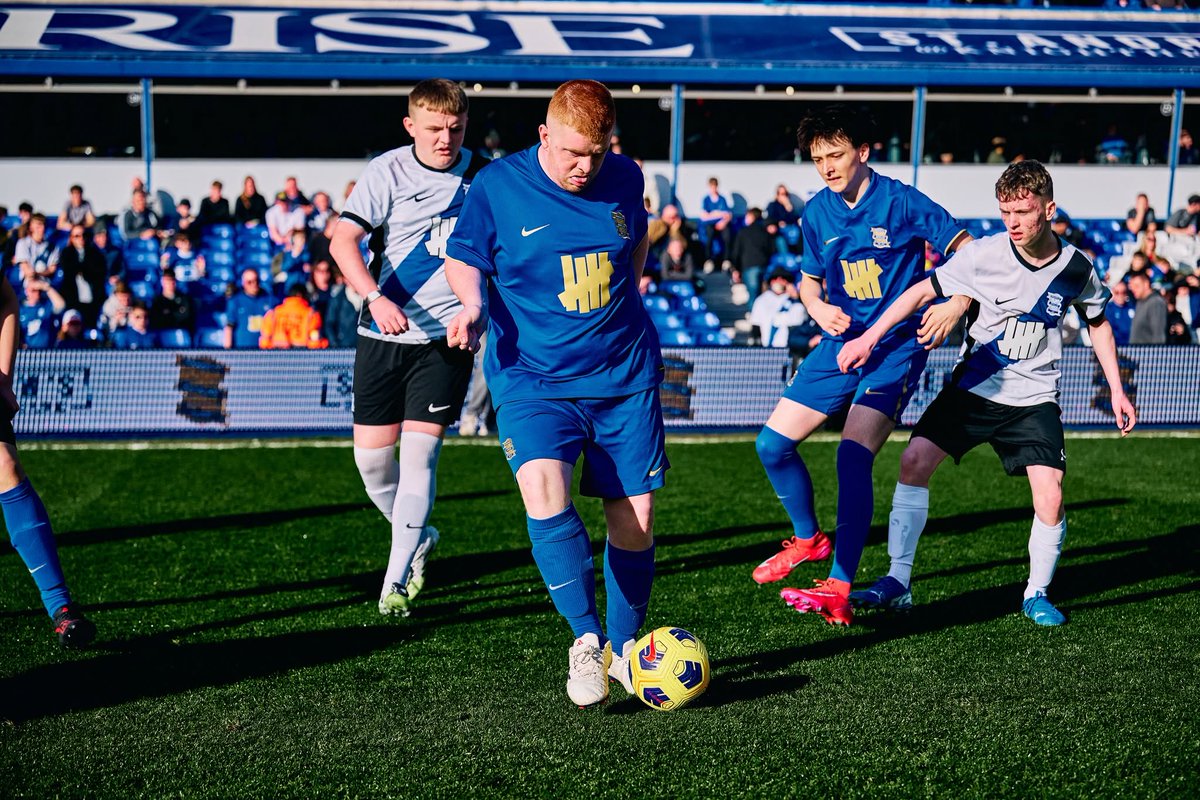 BCFC_Foundation's tweet photo. Football is for everyone 💙

Our Pan-Disability Football Team gives disabled players the chance to develop their skills, meet new people and enjoy being part of the Blues community.

New players are welcome, whether you're new to football or already love the game!

Interested? Contact Paul.Hunt@bcfc.com

#BCFC #DisabilityFootball #PanDisability