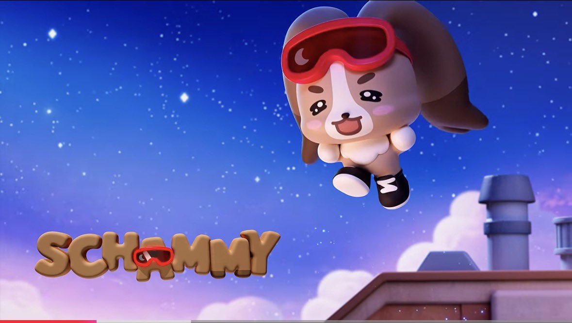 _Littleyum's tweet photo. I just understood why Schammy made that grumpy face , he was jumping trying to get as high as possible and this mf of miel pass in front of him FLYING 😭😭😭 owww I love my yumaki friendship how they tease each other 😭🤍🤍 https://t.co/aHN4BsLyAs
