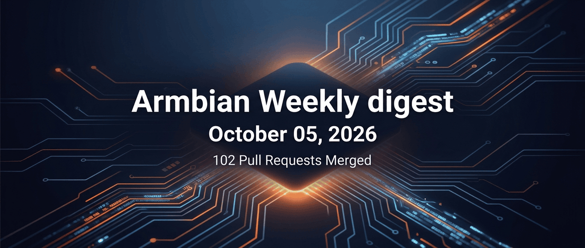 armbian's tweet photo. This week's work centers on expanded board and SoC support, build and repository infrastructure modernization, and refinements to user-facing tooling and documentation.
https://t.co/KdAbGSurBe
#Armbian #EmbeddedLinux #SBC #Rockchip #Allwinner #UBoot https://t.co/1u9exSKIIW