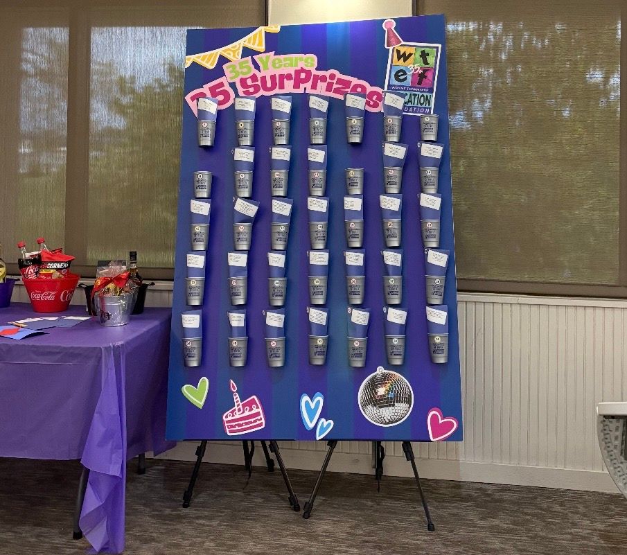 WayneTwpEdFound's tweet photo. Our 2026 Giants of Trivia event is a wrap - and another great success! By the numbers: 41 teams, $6,730 raised in our silent auction, and nearly $3,000 raiesed by our raffles and hall pass sales. Thanks to all who made this possible! #werewayne @WayneTwpSchools https://t.co/YcmQbDaGle