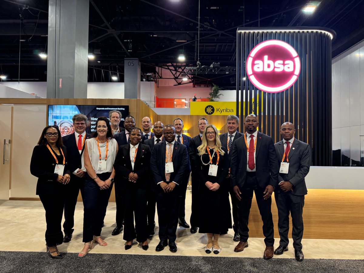Absa_CIB's tweet photo. Thank you to everyone who connected with us at #Sibos2026. We valued the conversations and insights shared and look forward to building on these connections to support growth across Africa and beyond.

Discover more: https://t.co/u7lsuS55UT

#AfricaExpertise #InvestedInYourStory https://t.co/Dwz6ytV9t9