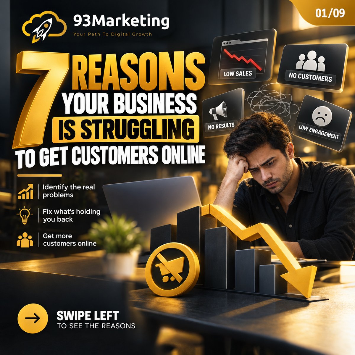 93digimarketing's tweet photo. Struggling to generate customers online?

#MarketingTips  #businessopportunity  #GrowthMindset  #Leader  #metaknightmonday  #OnlineBusiness https://t.co/S3C8byNpFd