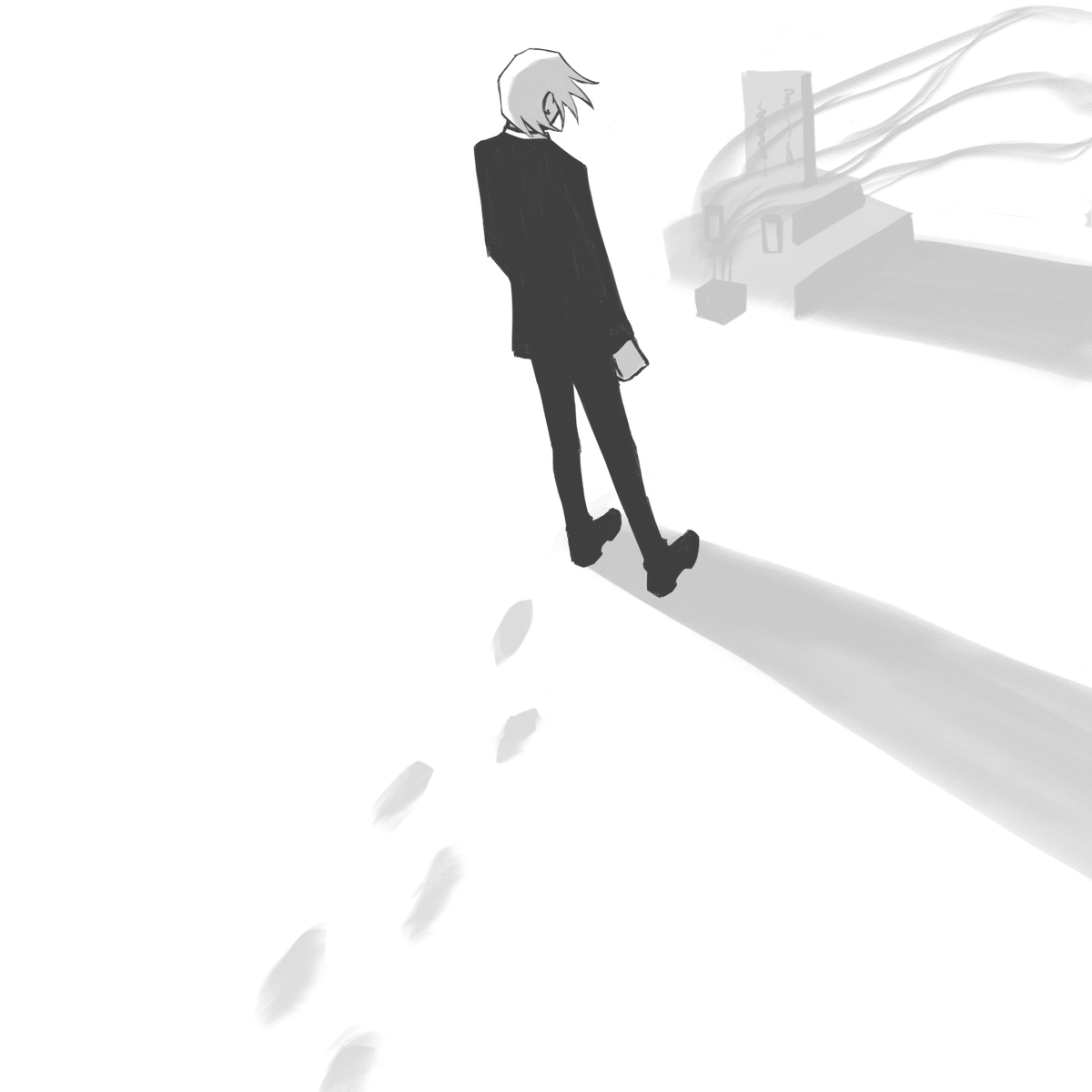 Iightningmenace's tweet photo. 冬 #kagurabachi #bachiart https://t.co/BnIDbYwLc1