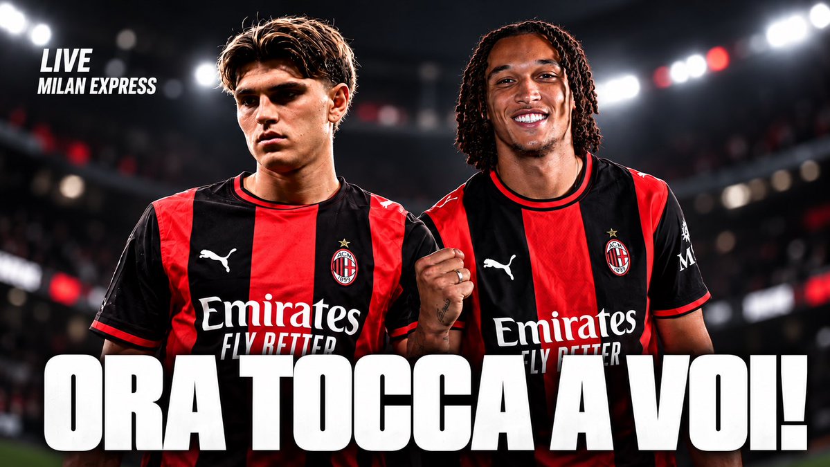 MilanVibesIT's tweet photo. 🚨LIVE: ORA TOCCA A VOI! -Milan Express

Con @PBPcalcio, @AntoBelloni01 ed Emanuele Frigerio. 

https://t.co/wD7Q9hvSfn https://t.co/gJMCtbMzJD