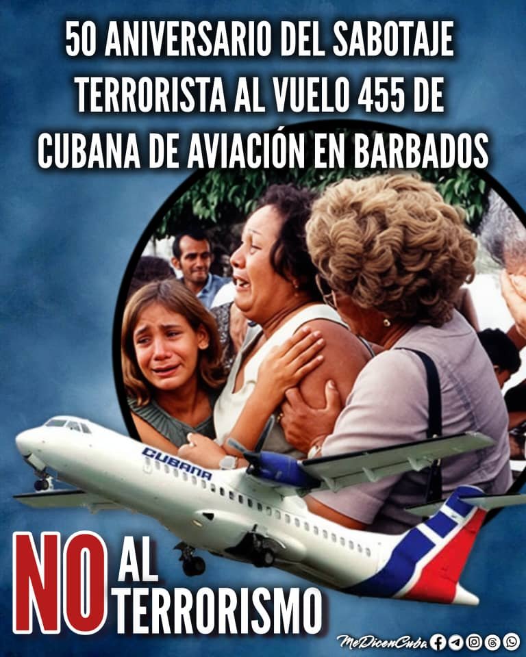 Lety120870's tweet photo. #NoAlTerrorismo #SantiagoDeCuba https://t.co/HwADhXsn6C