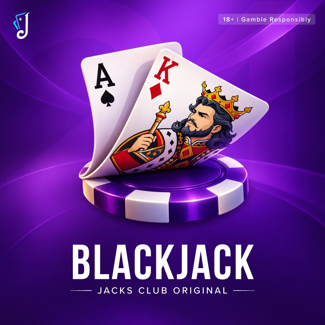 JacksClubCasino's tweet photo. Hit a natural 21 on Jacks Club Blackjack this week 🃏

Screenshot it with your username. 

10 people split $100 equally.

Closes Sunday, 11th Oct. https://t.co/RGsz1lZTbe