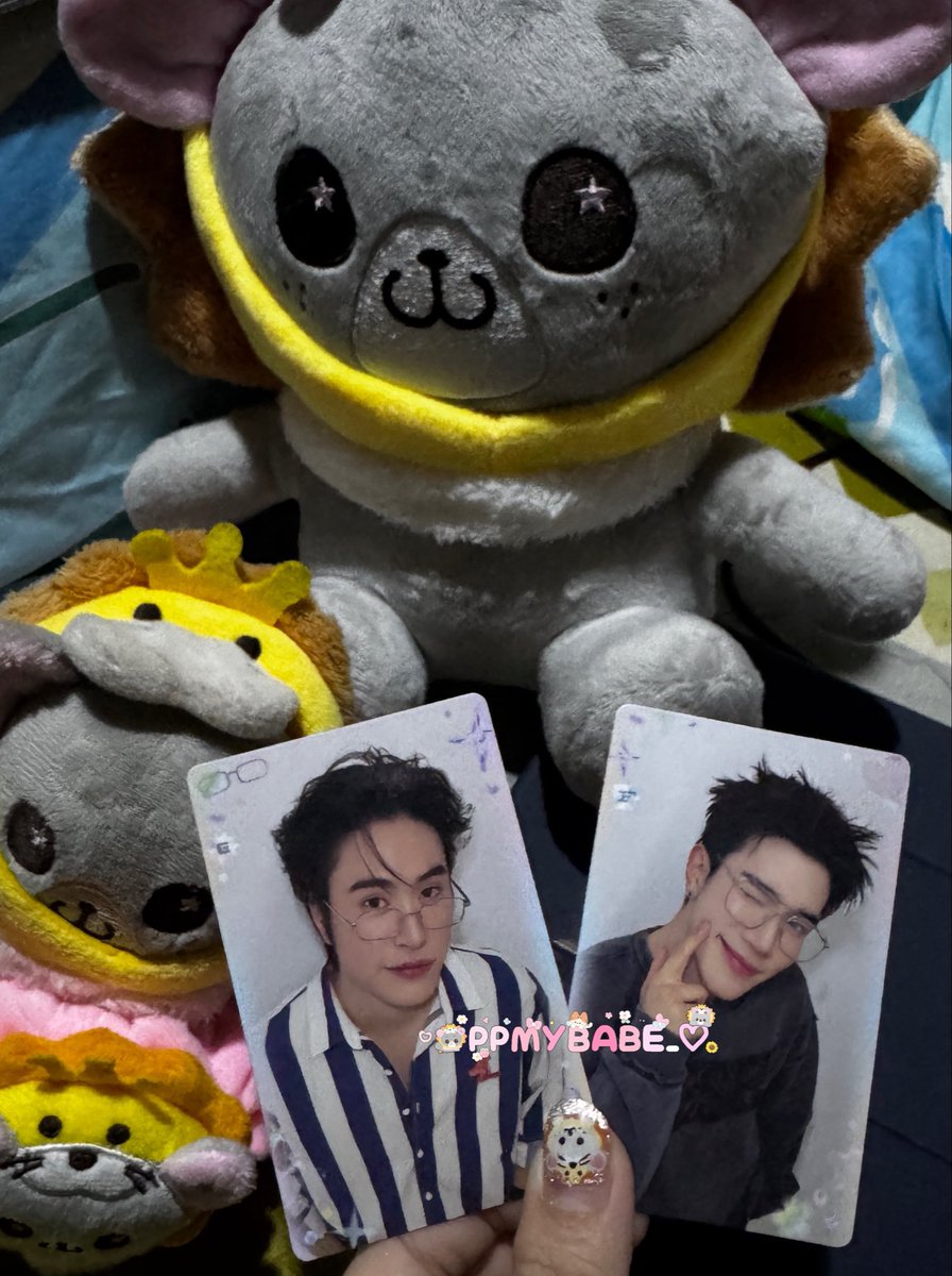 ppmybabe_'s tweet photo. ((เนื่องจากเราได้ไซน์)) เราขอสุ่มแจกการ์ดคอลแว่นเจมโฟ้ด1คน (ได้สองใบนะคะ)  รีทวิต ได้เลยค้าบ😚💖 https://t.co/QonLxmI1nH