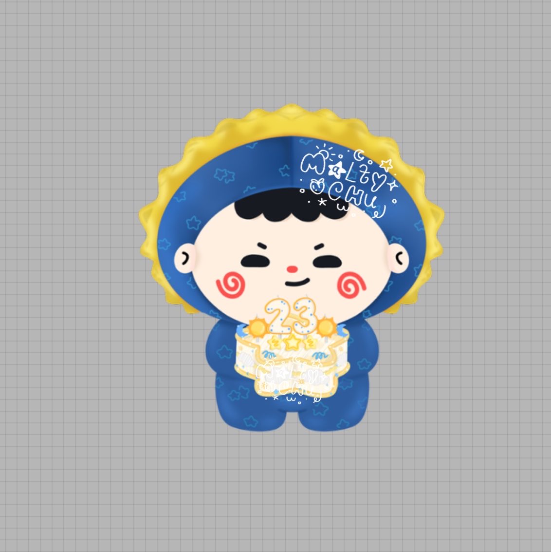 oncesatime's tweet photo. วันเกิดแด๊ดทั้งที โม่จาไม่ถือเค้กให้ได้งัยย ~~~ สั่งสตกไปแน้ว ถ้ามาทันวันที่ 8 มีโม่จิ๋วไปแจกน้าคับ 🫶🏻🫶🏻

#JUMMO https://t.co/kJQBznD7od