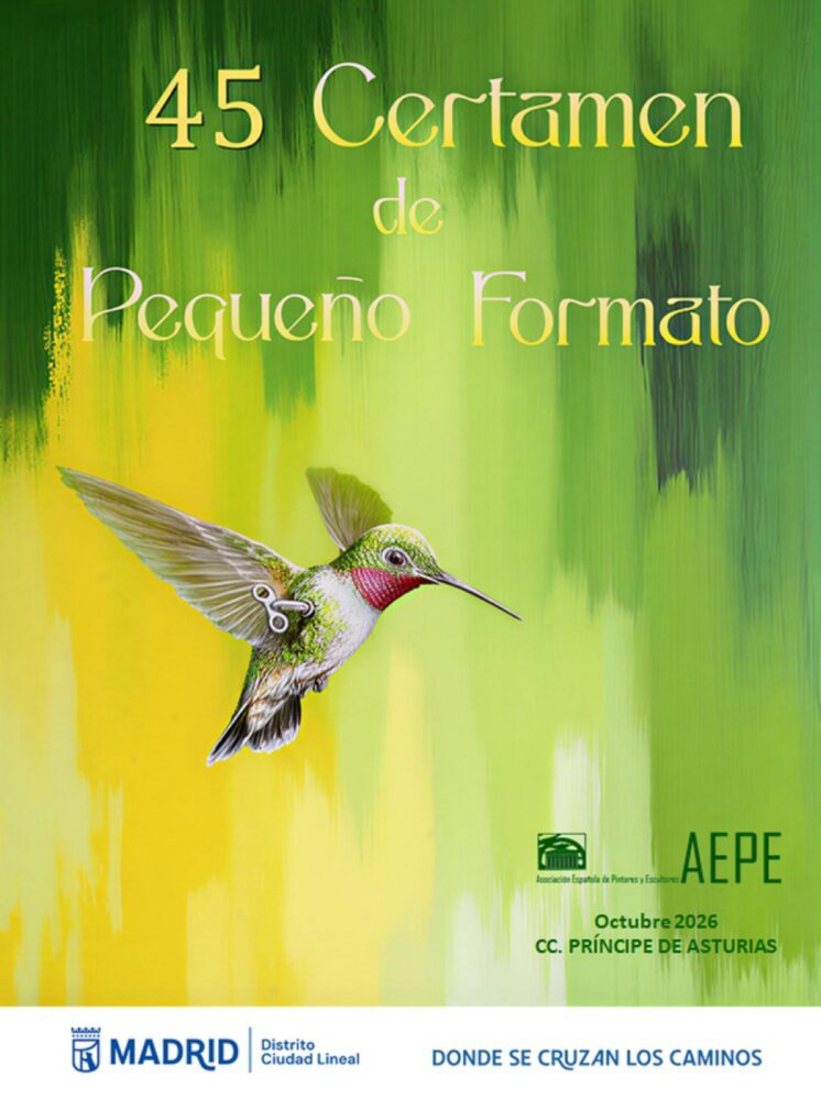 JMDCiudadLineal's tweet photo. 🎨 55 obras de pintura y escultura en pequeño formato te esperan en el Centro Cultural Príncipe de Asturias, un buen plan para este otoño en #CiudadLineal.

📍 C/ Hermanos García Noblejas, 14
🗓️ Hasta el 29 de octubre
🆓 Entrada libre

 Infórmate en nuestra bio 👉🔗 https://t.co/WvvKYQOpmr