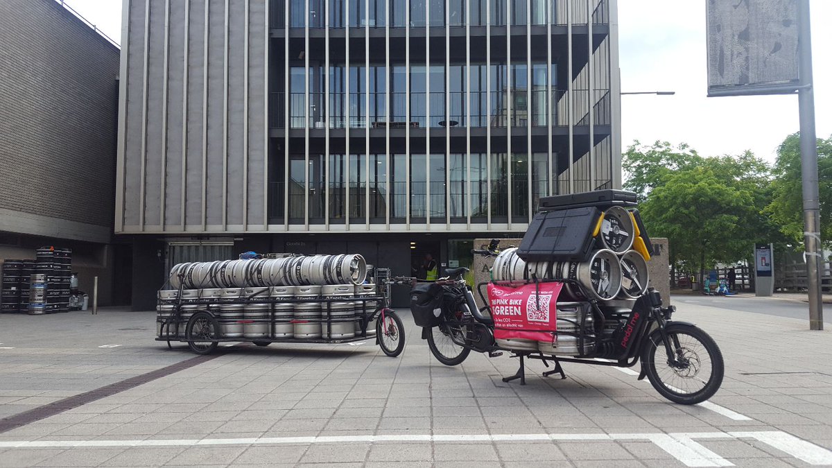 pedalmeapp's tweet photo. No AI needed.  Just a normal week for our riders. 💪

30 kegs. https://t.co/ENGeoe8dyn