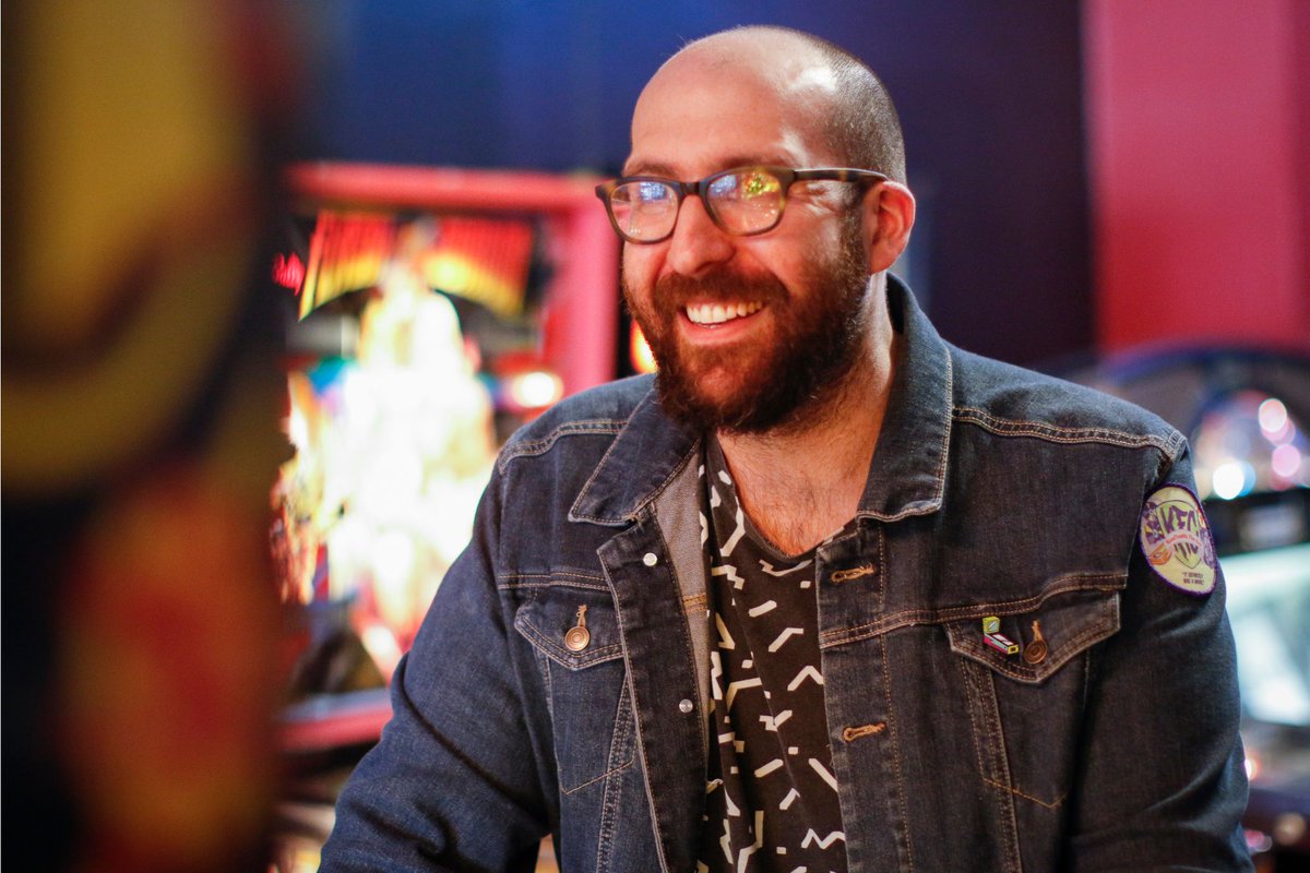faogames's tweet photo. Joining us at York: Jon Chad!

Jon is an award-winning cartoonist and illustrator with a passion for pinball, and also the artist behind Steelbound! Each piece of artwork came from his hand.

He'll be at the York Show with us, Oct 9-10.  

📷️ : Gene X Hwang/Orange Photography https://t.co/lyoA4kP0bc