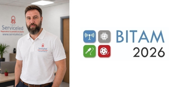 AvIntegracion's tweet photo. 🔵🟢🔴 @BitamShow  2026 | ServiceLED buscará afianzar su presencia en el mercado AV

“Nos encontramos en una fase de consolidación y crecimiento, posicionándonos como una referencia en el servicio postventa especializado en España y Europa”

🔗 https://t.co/HhT77Tbc2m https://t.co/x8vV4H8zKF