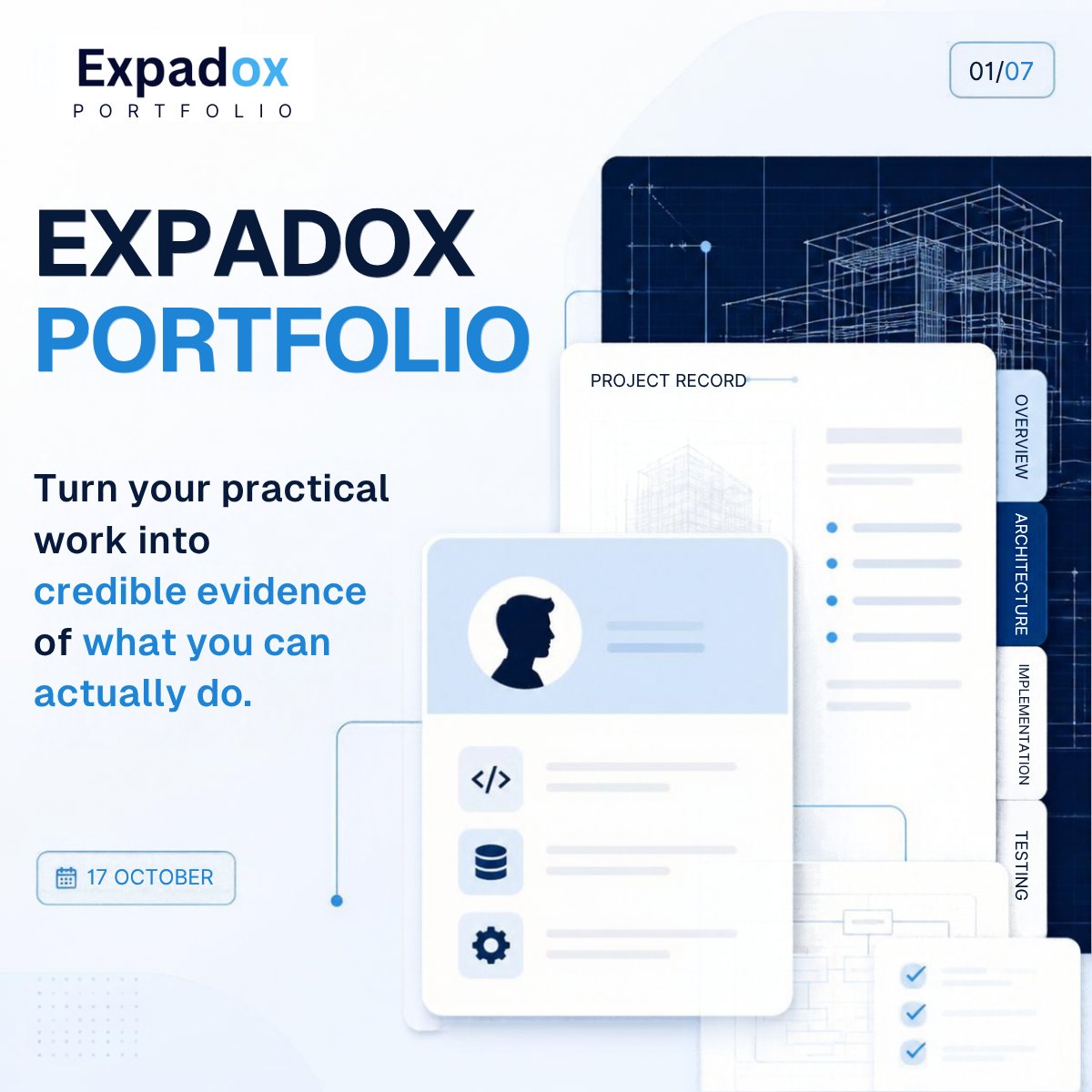 expadoxhq's tweet photo. Your CV can tell people what you know. Your portfolio should show what you can do.
Expadox Portfolio turns your practical work into credible evidence, not just a list of skills. 👀
Join the waitlist and stay tuned....
#Expadox #portfolio #workeforcedevelopment #Cybersecurity https://t.co/m5GVVNHu3g