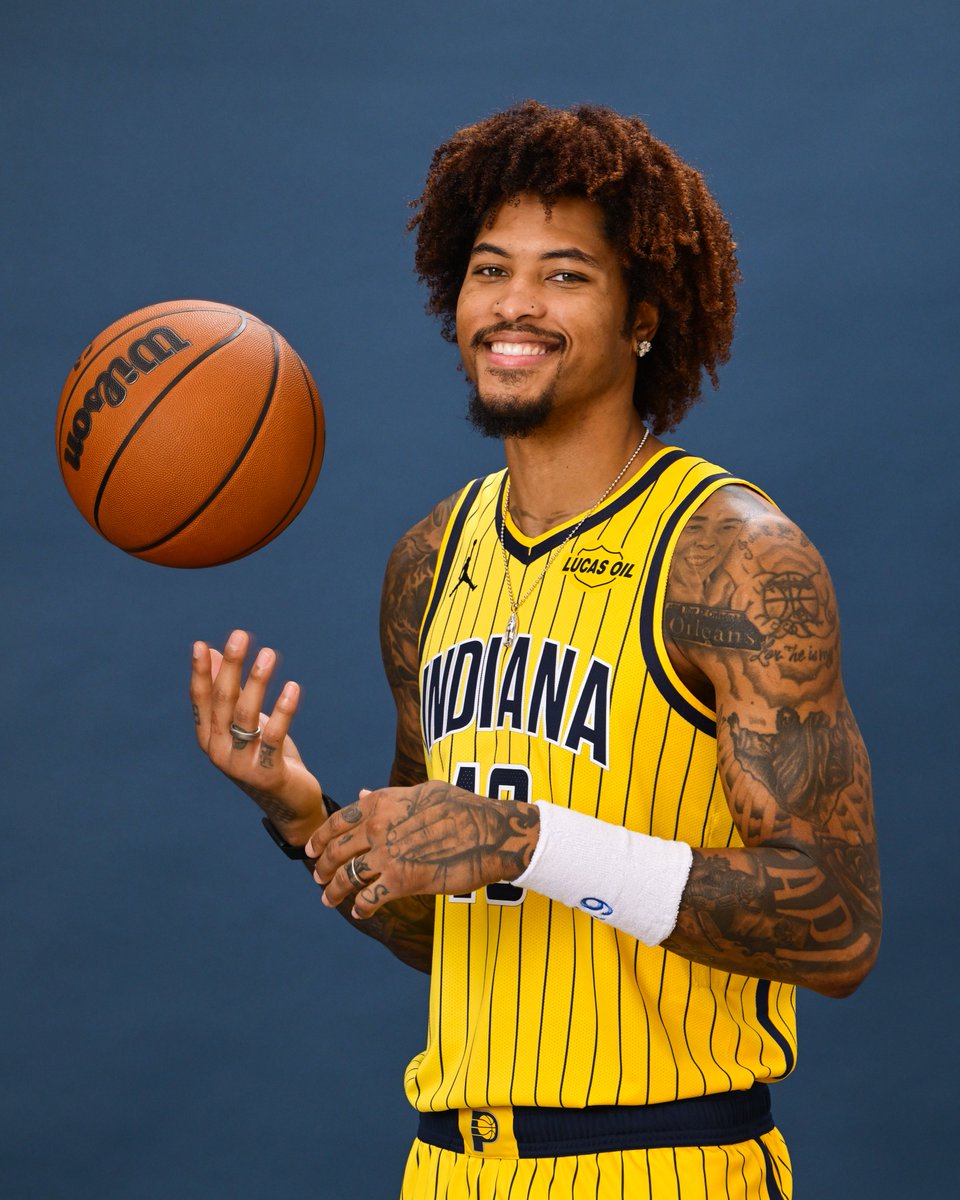Pacers's tweet photo. Kelly Oubre Jr.

No. 10, year 12. https://t.co/nDsRM3sNex