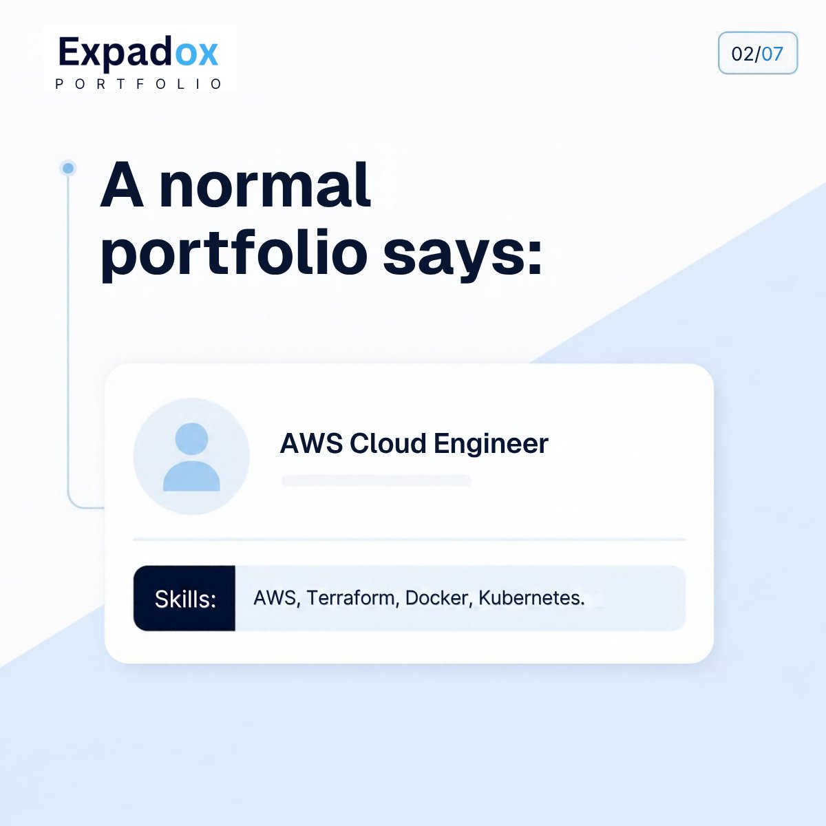 expadoxhq's tweet photo. Your CV can tell people what you know. Your portfolio should show what you can do.
Expadox Portfolio turns your practical work into credible evidence, not just a list of skills. 👀
Join the waitlist and stay tuned....
#Expadox #portfolio #workeforcedevelopment #Cybersecurity https://t.co/m5GVVNHu3g