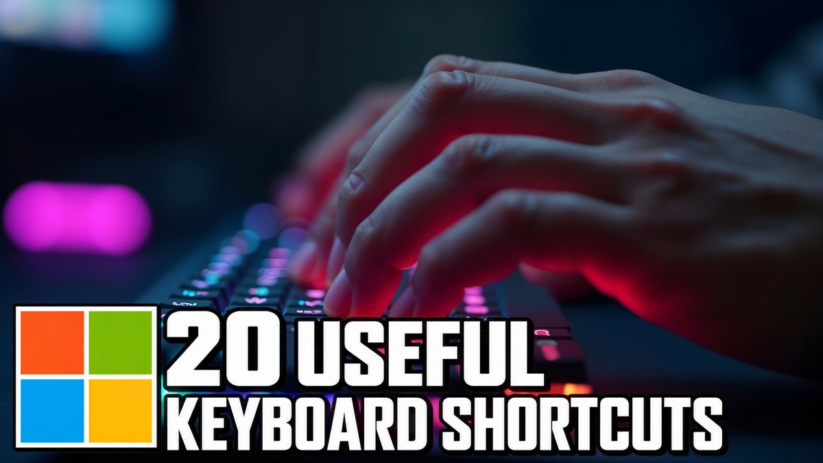 BrettInTech's tweet photo. 20 Useful Keyboard Shortcuts You Need to Know! (Windows) 2026
Watch Here: https://t.co/IB8ZkoaL4k https://t.co/LUHpR3GSpD