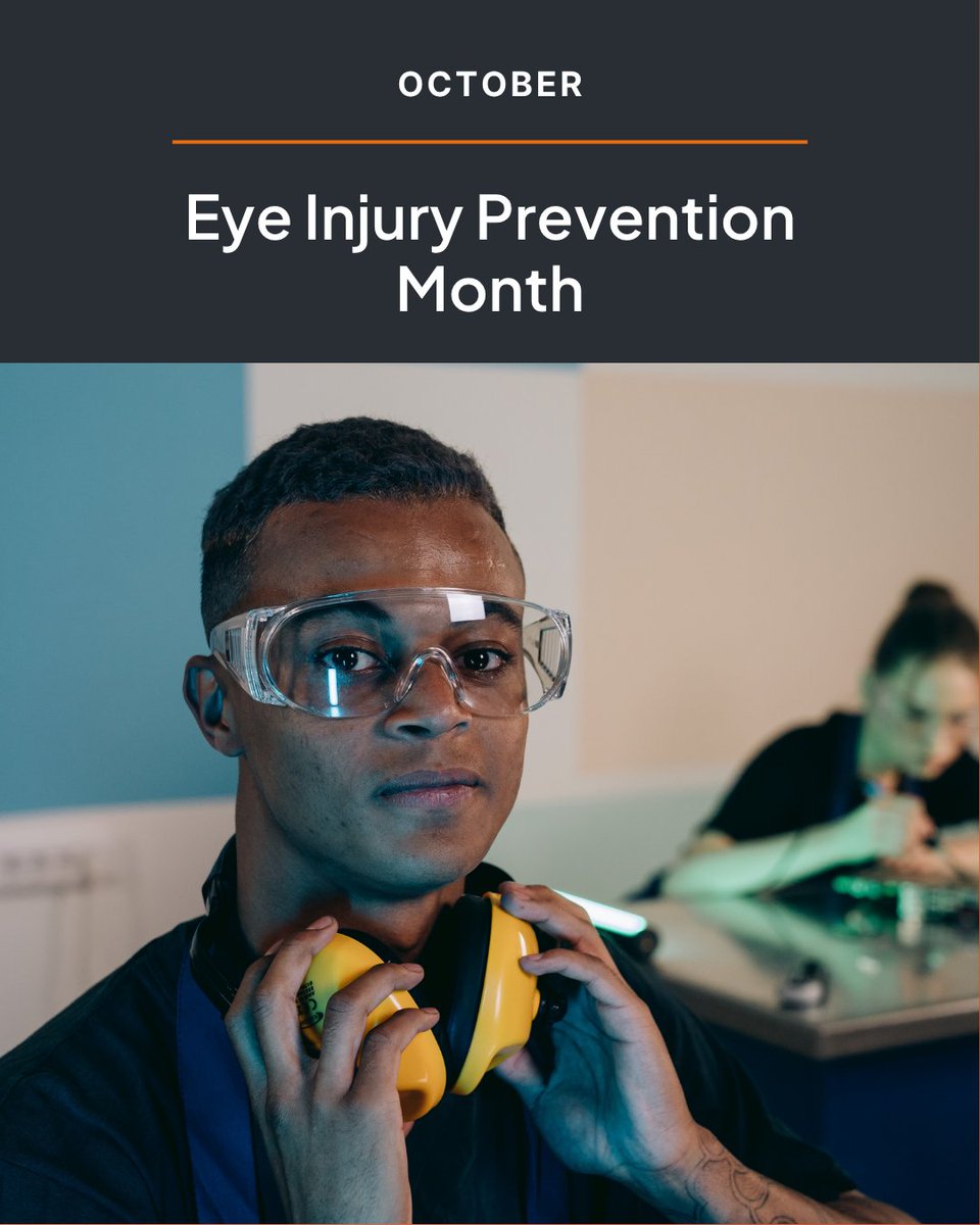 KC_retina's tweet photo. Eye Injury Prevention Month highlights the importance of protecting your eyes from preventable injuries that can affect your sight. Taking the right precautions during activities that pose a risk to your eyes can help reduce the chance of serious or lasting damage. https://t.co/RKm2eDy5S4