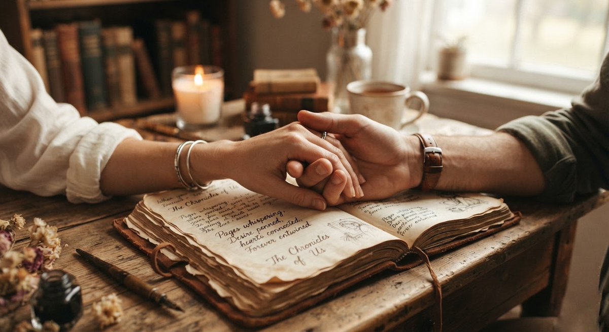 ThePoetryMan_'s tweet photo. The Chronicles of Us

pages whispering
desire penned, hearts connected
forever entwined

#Senryu #Haiku #micropoetry #love #story #books https://t.co/xk0wtXb8W7