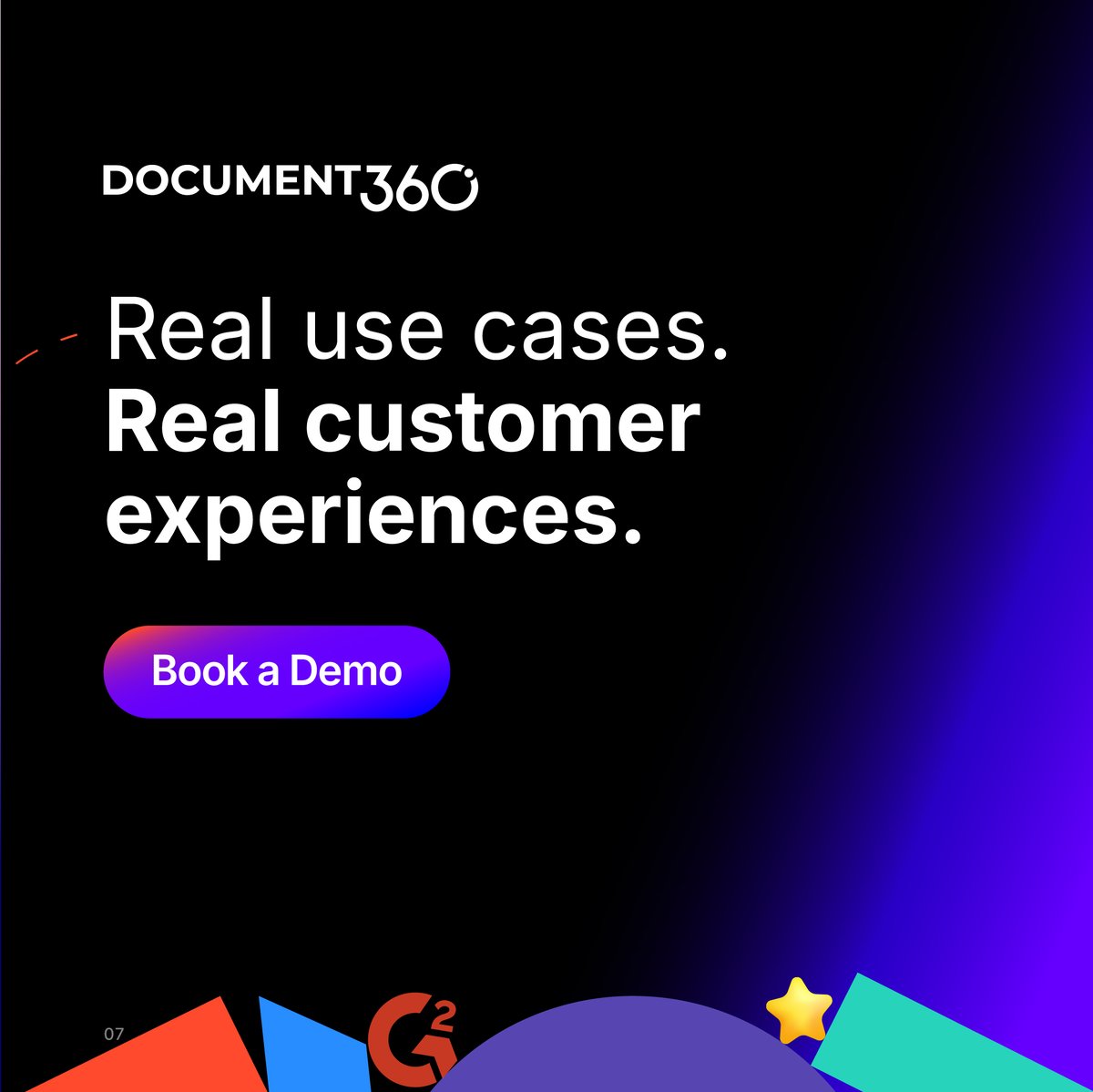 document360's tweet photo. What does Document360 look like in the real world?

Our customers use Document360 to keep critical SOPs accessible, track changes, and maintain consistency.

Real use cases. Real customer experiences.

#Document360 #CustomerStories #Documentation https://t.co/DibP580lPp