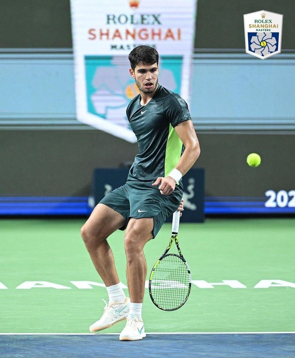 AlcarazProp's tweet photo. Next up for Carlos Alcaraz:

Shanghai Masters. 🇨🇳 https://t.co/zldkJW1yvr