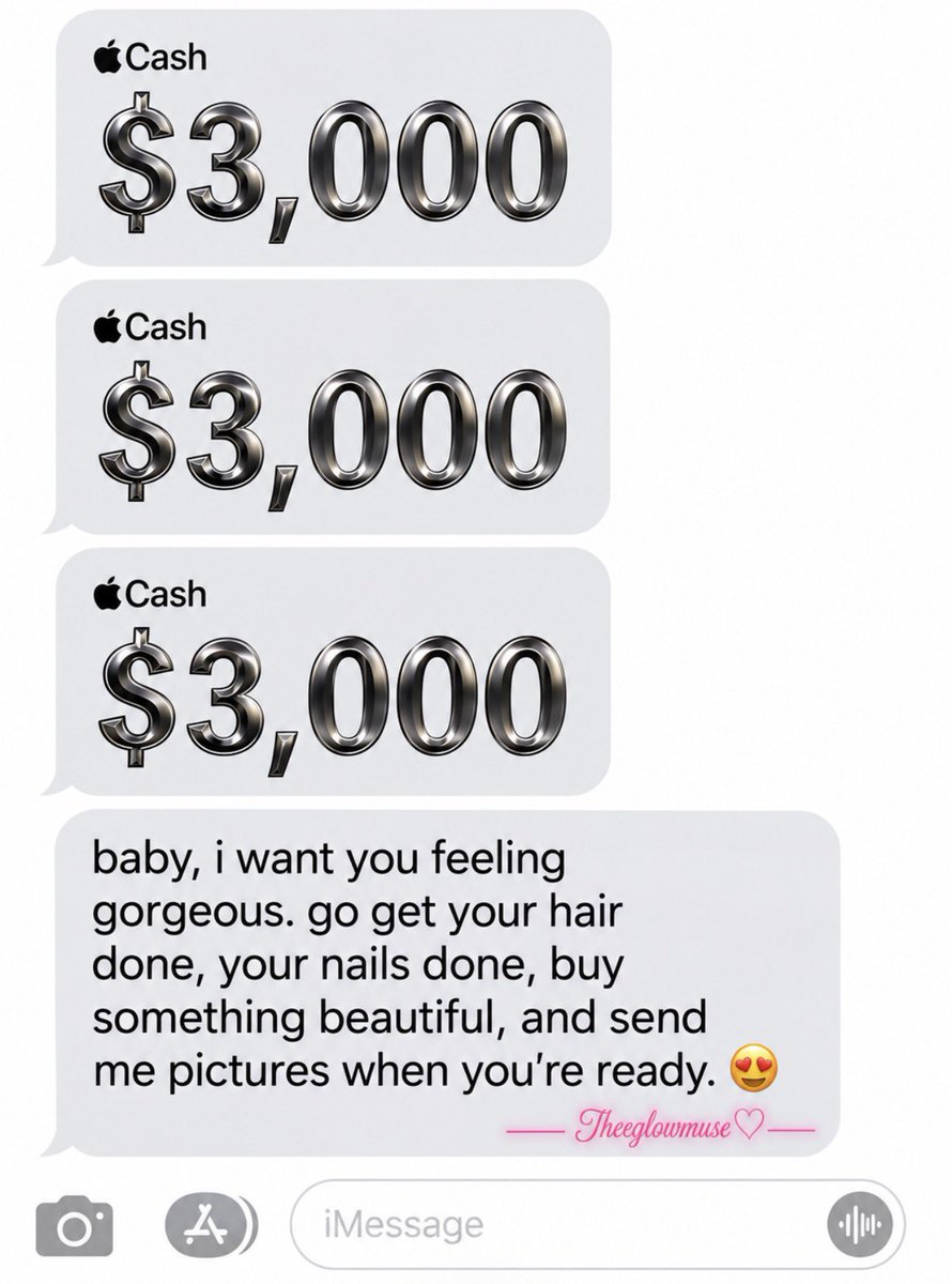 theeglowmuse's tweet photo. When he wants you pretty, pampered &amp; happy😍 >>>> https://t.co/tgw1WOoVkr