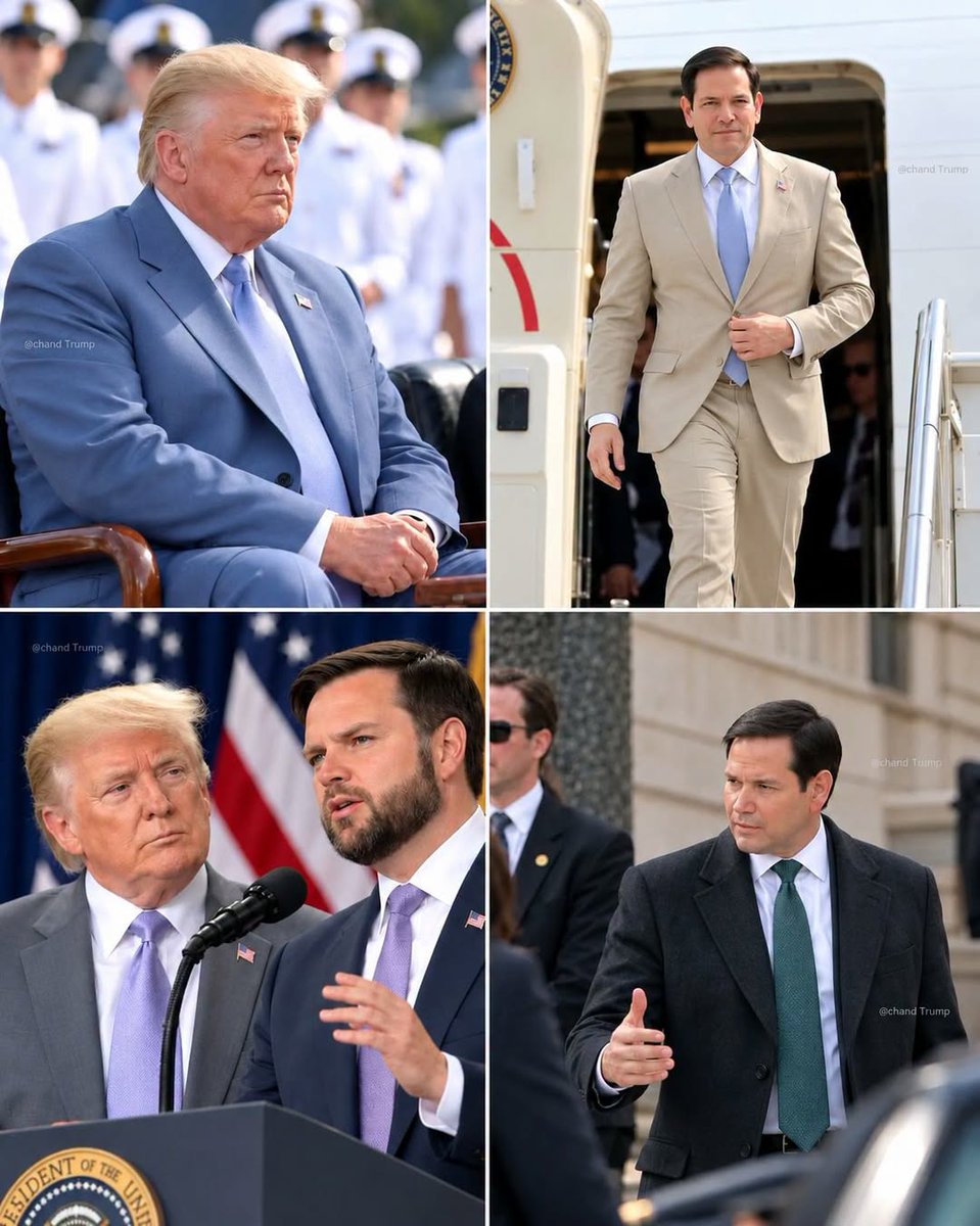 DorothyStangle's tweet photo. I need someone to explain to me how one President found two men like this at the same time — because I have been thinking about Trump, JD Vance, and Marco Rubio together all morning and something about that combination genuinely does not make sense to me in the most beautiful way possible — because look at where each of these three men came from — Trump, a man who had everything this world considers worth having and walked away from all of it to sit at the most demanding desk on earth — JD Vance, a boy whose father left, who was raised by a grandmother who refused to give up on him, who joined the Marines because it was the only way to afford an education, who went from zero to Vice President of the United States — and Marco Rubio, whose father stood behind a bar every single night of his life and whose mother worked three jobs simultaneously just so their son could have a chance — three men, three completely different journeys, three completely different versions of the American story — and yet somehow they ended up in the same room, at the same table, fighting for the same country — and
what I cannot get out of my head is that image from the King Charles ceremony, Trump at that podium, Rubio sitting right there in the front, JD and Usha beside each other a few rows back — all three of them present, all three of them carrying everything this week had been, all three of them showing up anyway — and I thought to myself — this is not a coincidence — this is God placing the right people in the right place at exactly the right moment in American history — and today I am grateful for all three of them in a way I genuinely cannot put into words. 🙏❤️🇺🇲
￼God, please protect these three men and their families. America is lucky to have all three of them at the same time. If this combination of Trump, JD Vance, and Marco Rubio gives you confidence in America’s future… tell me what that means to you today.
Say it below