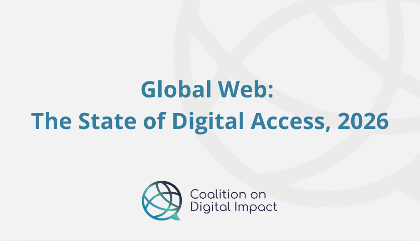 CODI_global's tweet photo. 🎉 We are excited to announce the release of CODI’s inaugural “Global Web: State of Digital Access” report!

For a closer look at language representation online and the barriers that still exist, explore the insights: https://t.co/iTKEovAC2o

#DIW2026 #Internet4All #DigitalAccess https://t.co/AC11kVwgV3