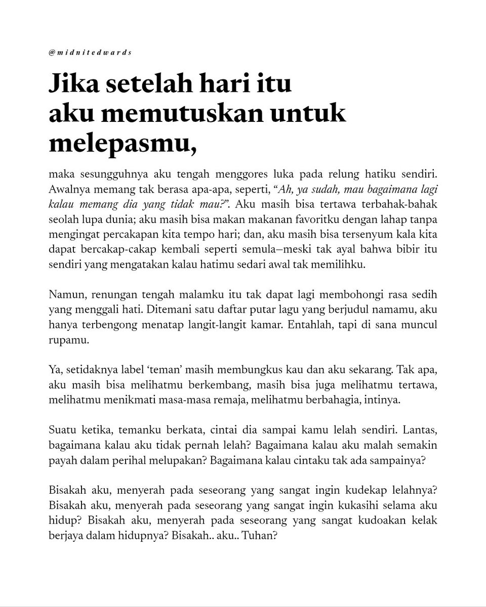 midnitedwards's tweet photo. bagaimana caraku memutuskan untuk berteman orang yang ingin kumiliki dalam kehidupan yang sekali ini? https://t.co/CocnQY80fR