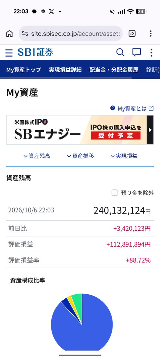 shelly047359402's tweet photo. 本日の結果

＋340万

9月配当権利落ち
過剰な権利株の売りからの
日経反発まで読めていて、
半導体株をかなり買っていたが、
結局内需、高配当のお金が
半導体にまわっただけなので
相変わらず低調なパフォーマンスに…

保有してる半導体関連は
キオクシア
アドバンテスト
フェローテック
AIメカニック
野村マイクロ
などなど
