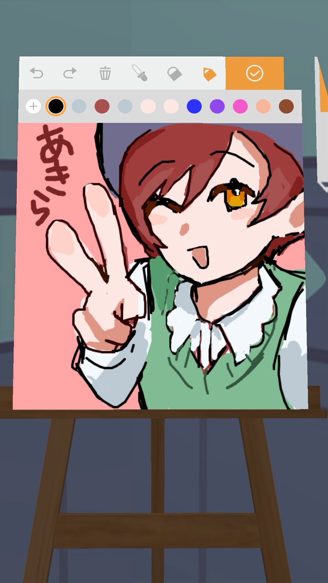 _akiracha_'s tweet photo. 絵描いてました〜
やっぱり描きづらい､､､
#REALITY https://t.co/uZTj82WHT9