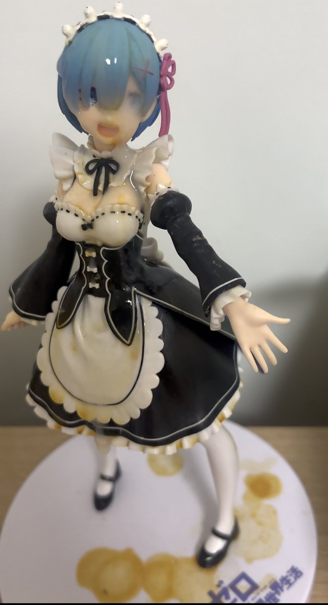 aru_bkk's tweet photo. 無洗注意⚠︎
 #フィギュアぶっかけ  #無洗 https://t.co/ubT66IVksJ