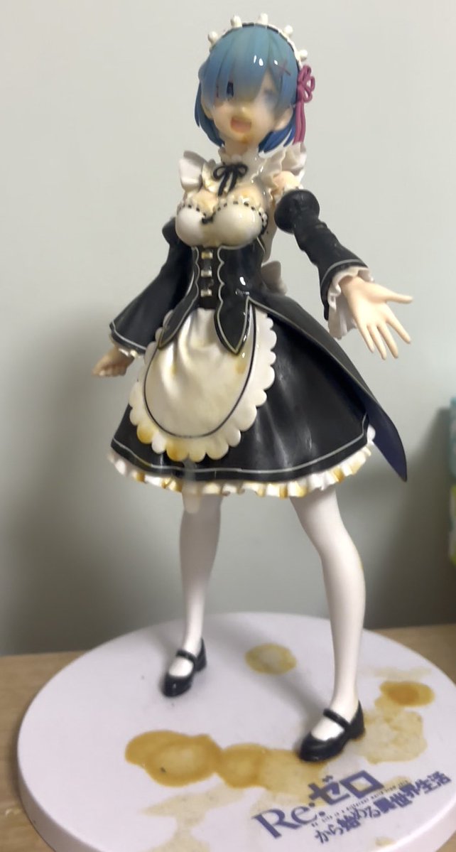 aru_bkk's tweet photo. 無洗注意⚠︎
 #フィギュアぶっかけ  #無洗 https://t.co/ubT66IVksJ