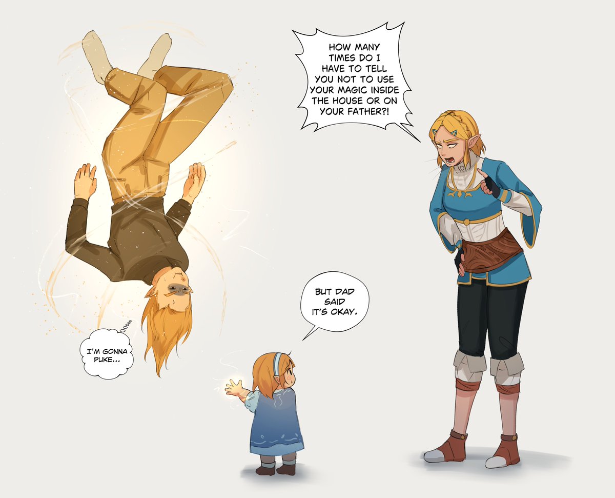 C4rr0tzzz's tweet photo. Taking care of magical kids is easy... until they start glowing, casting spells, and summoning weapons https://t.co/EbuoMDRXS2
