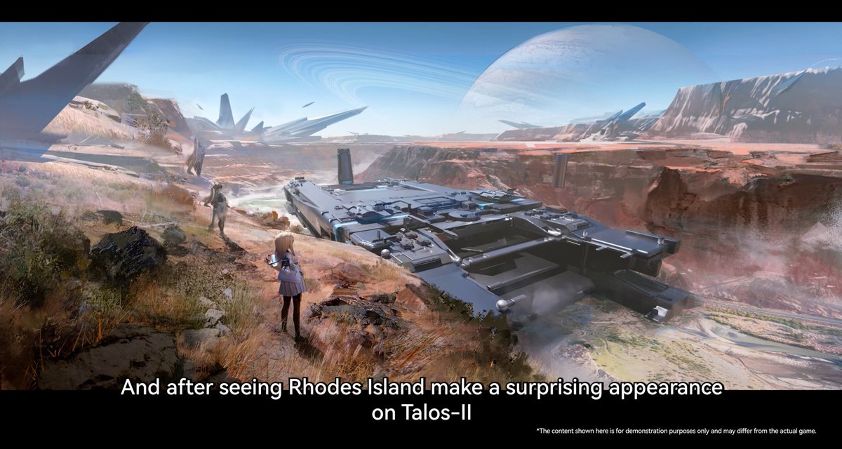 AK_CN_Shitpost's tweet photo. Arknights: Endfield will feature Rhodes Island in future version https://t.co/7UkEqb2pmX