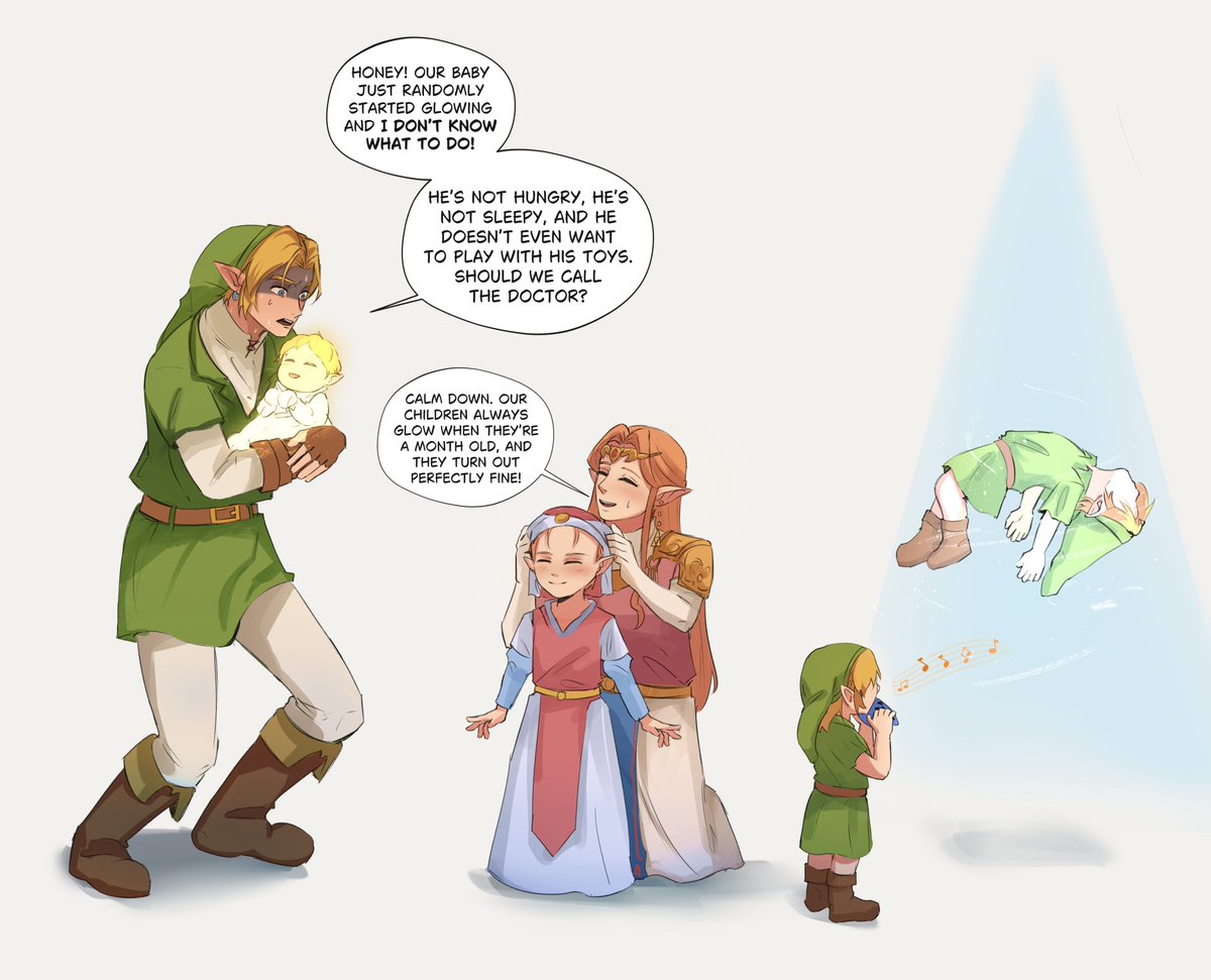 C4rr0tzzz's tweet photo. Taking care of magical kids is easy... until they start glowing, casting spells, and summoning weapons https://t.co/EbuoMDRXS2
