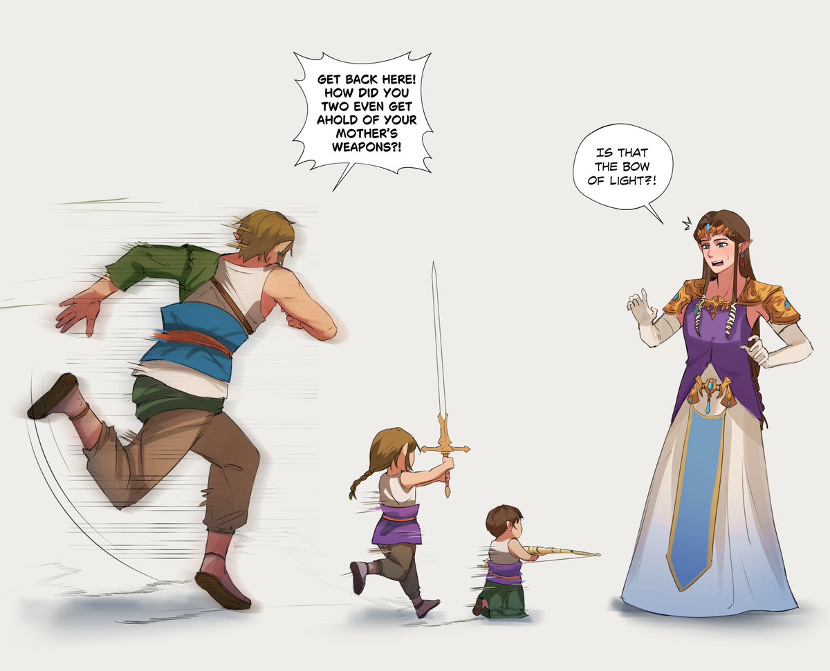 C4rr0tzzz's tweet photo. Taking care of magical kids is easy... until they start glowing, casting spells, and summoning weapons https://t.co/EbuoMDRXS2