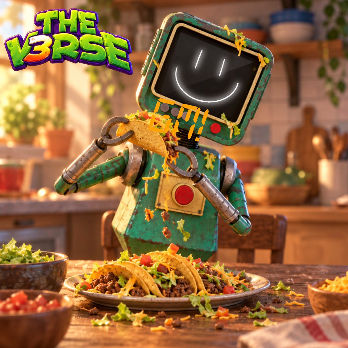 ElRealGenius's tweet photo. Taco Tuesday!   LFG. @TheVerse_World https://t.co/hyAFuN4yUi