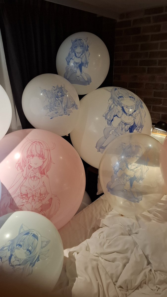 uemoIRR's tweet photo. 堆球！
谢谢骨头老师的作品！
@Onitsuki_Sakura
#風船 
#looner https://t.co/CWzG8OAKHt