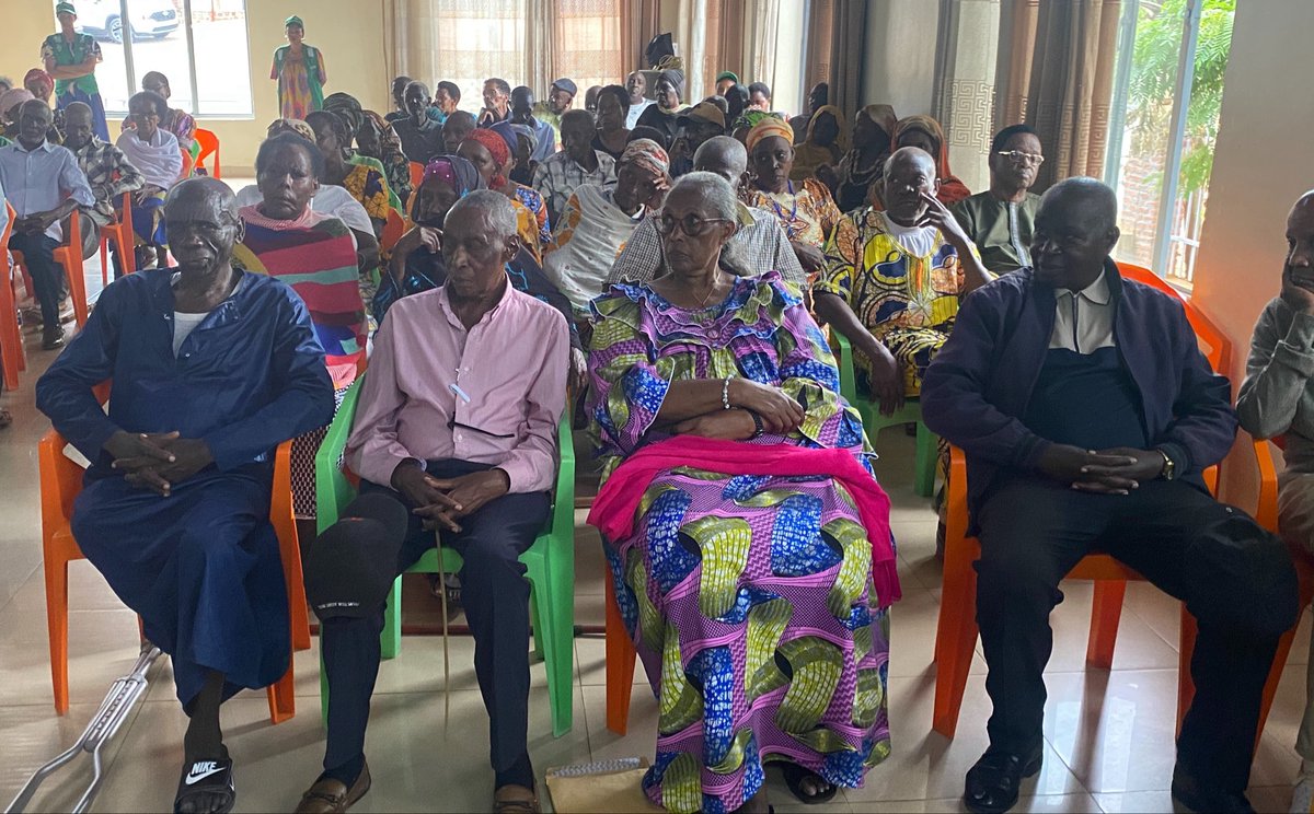 NyakabandaSec's tweet photo. Currently, the Main Hall of Nyakabanda Sector is hosting celebrations marking the Annual Day of Older Persons under the theme: “The Experience of Older Persons: A Foundation for Sustainable Development.” https://t.co/fwi9PD31BW