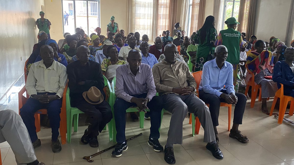NyakabandaSec's tweet photo. Currently, the Main Hall of Nyakabanda Sector is hosting celebrations marking the Annual Day of Older Persons under the theme: “The Experience of Older Persons: A Foundation for Sustainable Development.” https://t.co/fwi9PD31BW