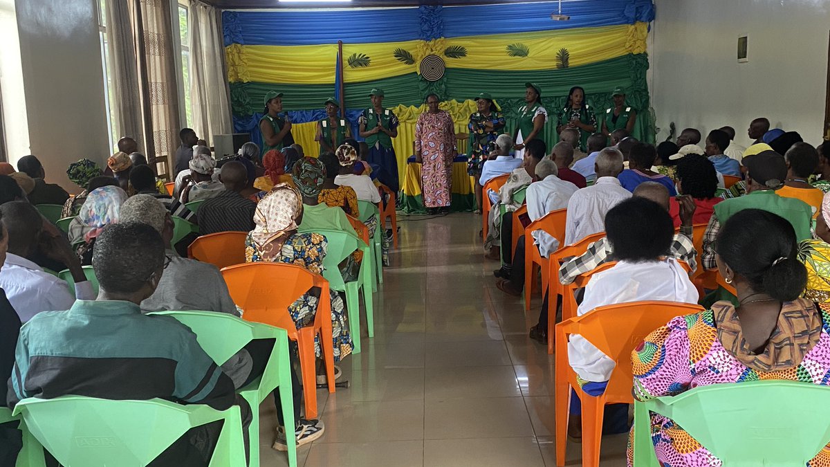 NyakabandaSec's tweet photo. Currently, the Main Hall of Nyakabanda Sector is hosting celebrations marking the Annual Day of Older Persons under the theme: “The Experience of Older Persons: A Foundation for Sustainable Development.” https://t.co/fwi9PD31BW
