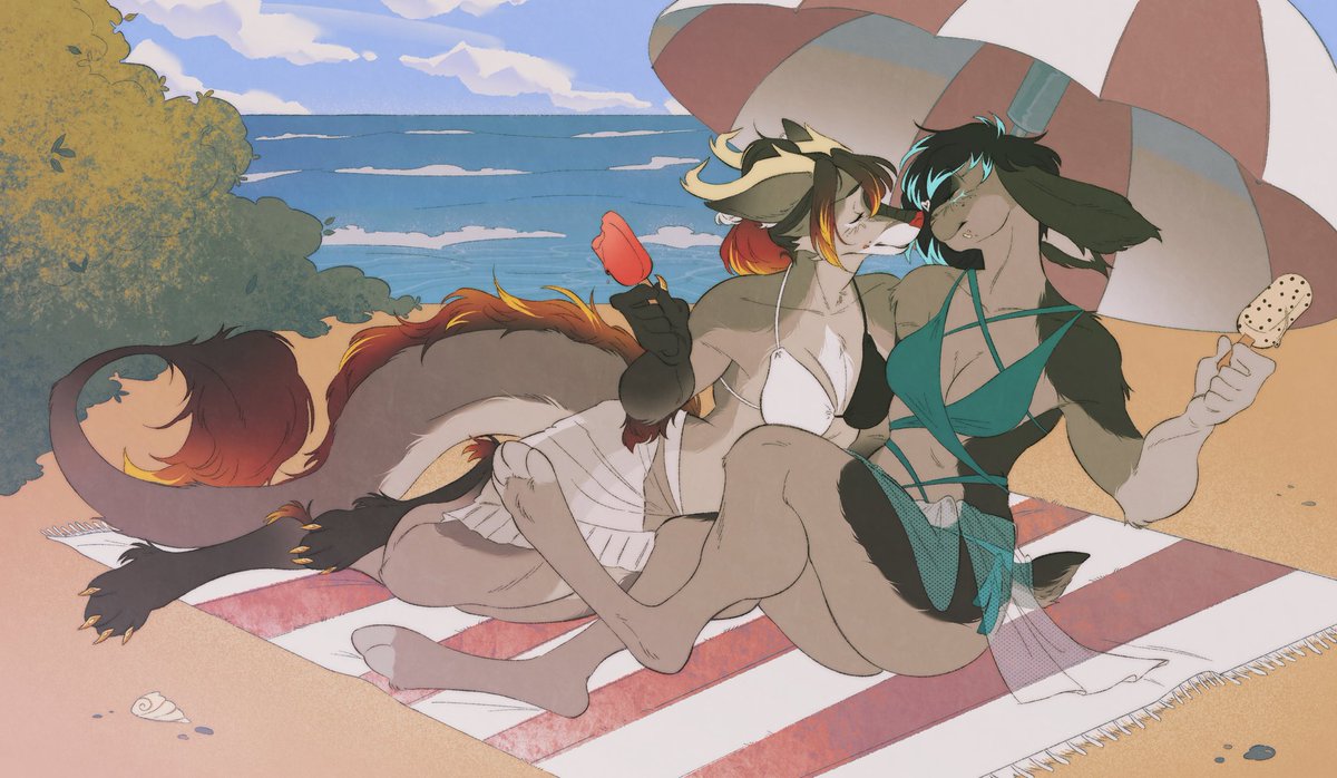 moonkisse_d's tweet photo. Ice cream kisses by the sea 🐚🌊💫 https://t.co/IJ8XJuqD6V
