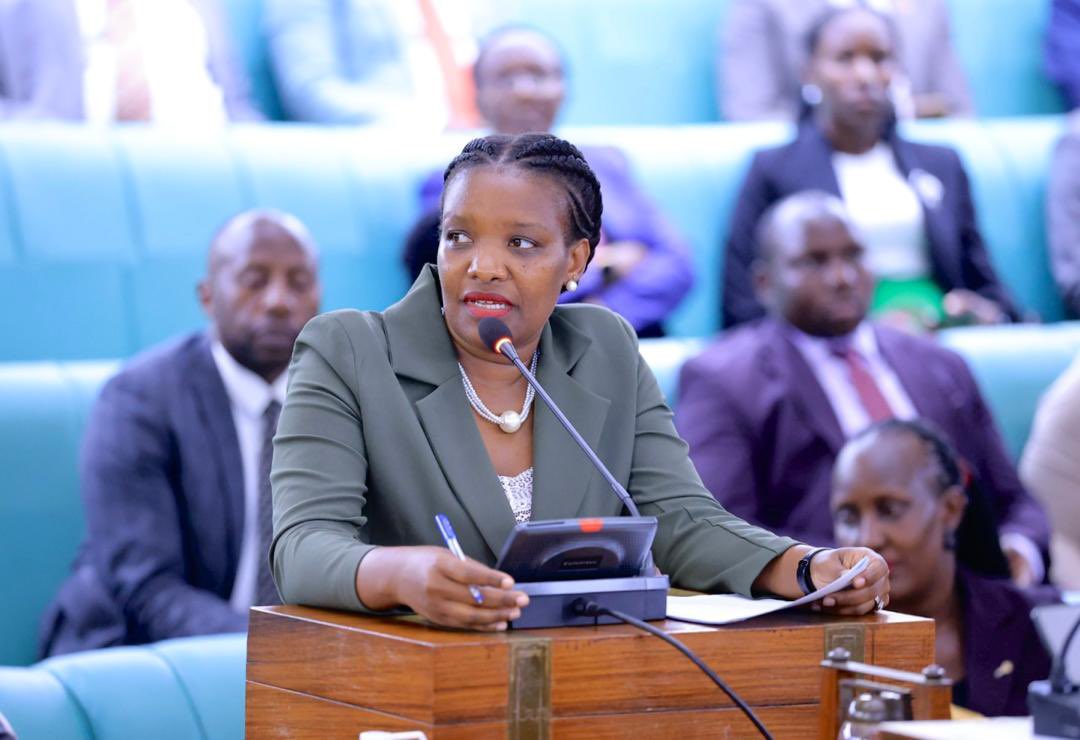 12thParliament's tweet photo. ICT Minister @JustineLumumba says police will continue cracking down on unauthorised Wi-Fi resellers providing unlicensed fibre connectivity, contrary to Section 22 of the UCC Act.

This follows a call by Mukono Woman MP Hon. @SheilahAmaniyo for the minister to halt the crackdown https://t.co/9mxETmD06J