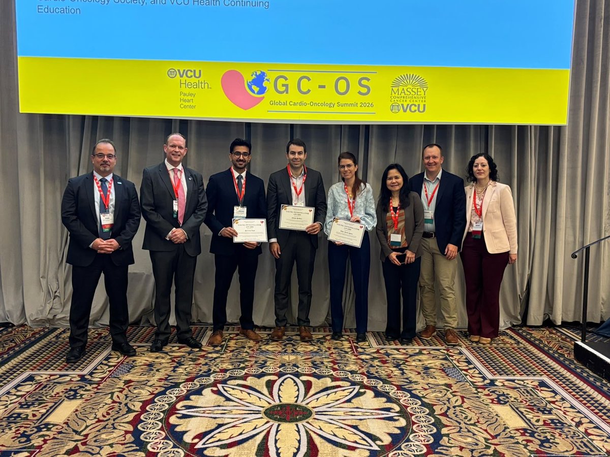 ICOSociety's tweet photo. Congrats to our 2026 Young Invesitgator Award winner - Joseph Wallins 🏆
All three researchers did a fantastic job and have contributed greatly to protecting patients hearts.
#GCOS2026 #GCOS26 #GCOS #ICOS #YoungInvestigatorsAward #CancerResearch https://t.co/yGnbdvbzqT