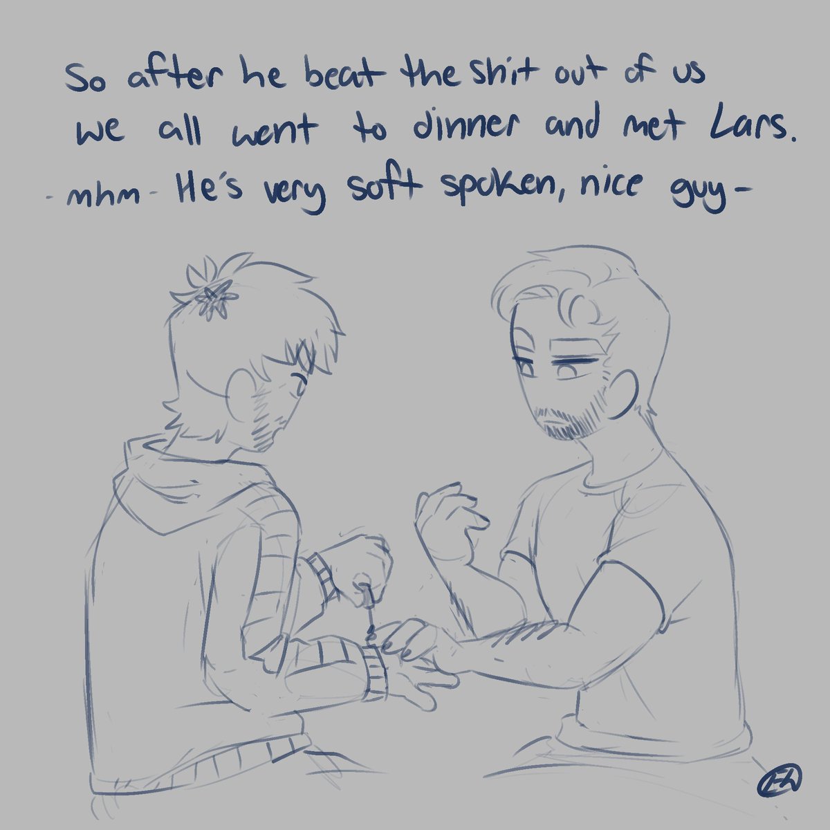 ErkyArtist's tweet photo. 1/2
colt centered doodles
#thefallguy #inspacewithmarkiplier #projecthailmary #thegrayman https://t.co/nvwhkxbyQq