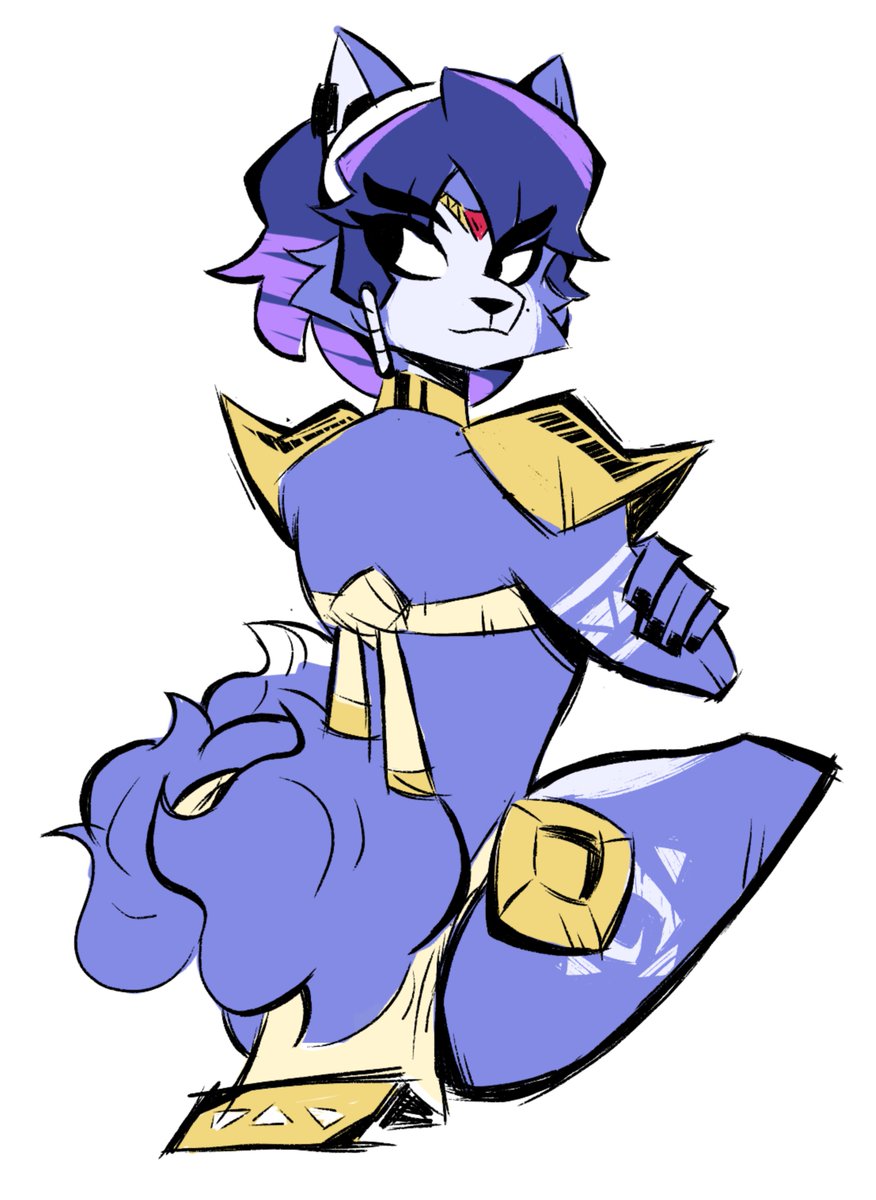 Jaybound753's tweet photo. Krys 

#Starfox #Krystal https://t.co/H7EVLGwORc