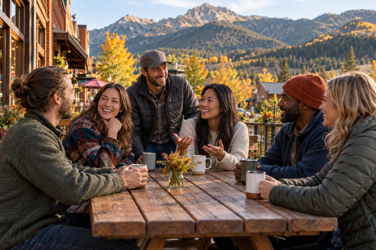 MountainJobs's tweet photo. Moved to a mountain town? The views are just the beginning. Building connections helps a new place feel like home.

Read: How to Build a Community After Moving to a Mountain Town.

https://t.co/Y19p43Am9a

#MountainJobs #MountainLiving https://t.co/tl5Kn9iMuQ