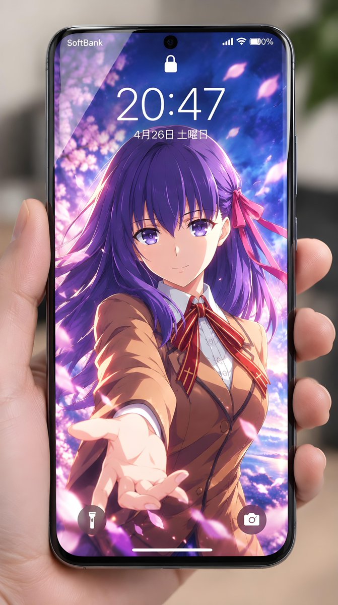 VenegasAran's tweet photo. 🌸 ¡Una dulce sonrisa entre pétalos de cerezo! ✨

 ¿Qué les parece este diseño para fondo de pantalla? 👀👇#FateStayNight #SakuraMatou #fate_sn_anime #AIArt #AIGenerated #AIイラスト #間桐桜 #Fate https://t.co/sWdqt4hvuZ